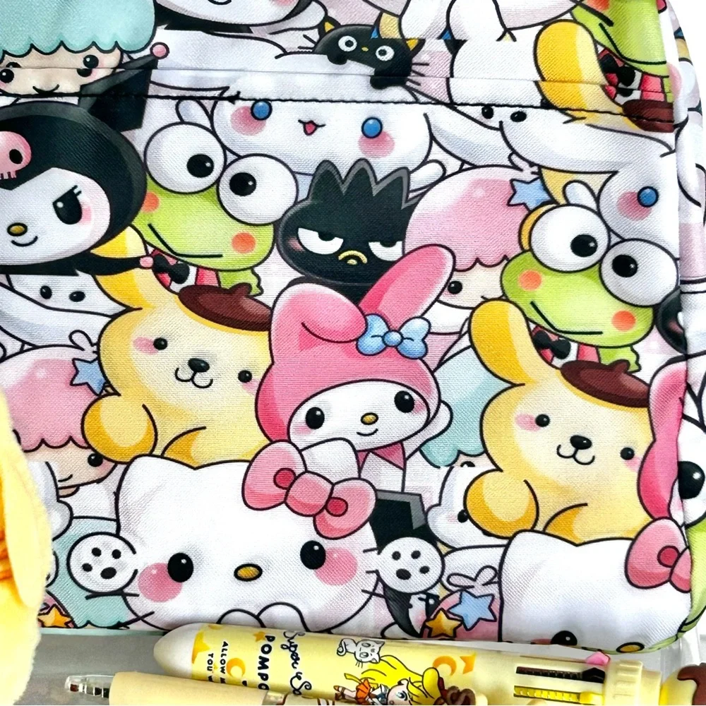 💛(POM0035) Pompompurin & Friends Adorable 6-Piece Lunch Cooler Bundle! - Picture 2 of 10